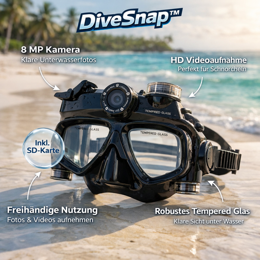DiveSnap™ ProCam: Die nächste Generation der Tauchermaske