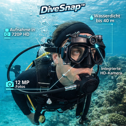 DiveSnap™ ProCam: Die nächste Generation der Tauchermaske